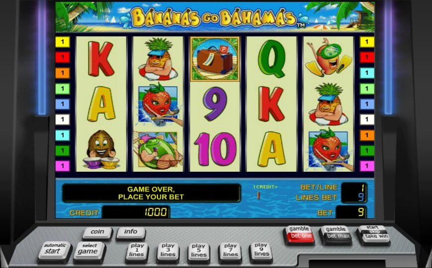 игровой автомат bananas go bahamas обзор